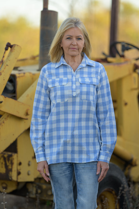 Workhorse Check Work Shirt - Blue