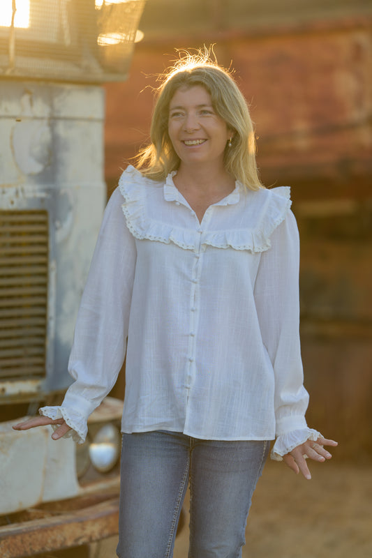 Sophie Linen Top