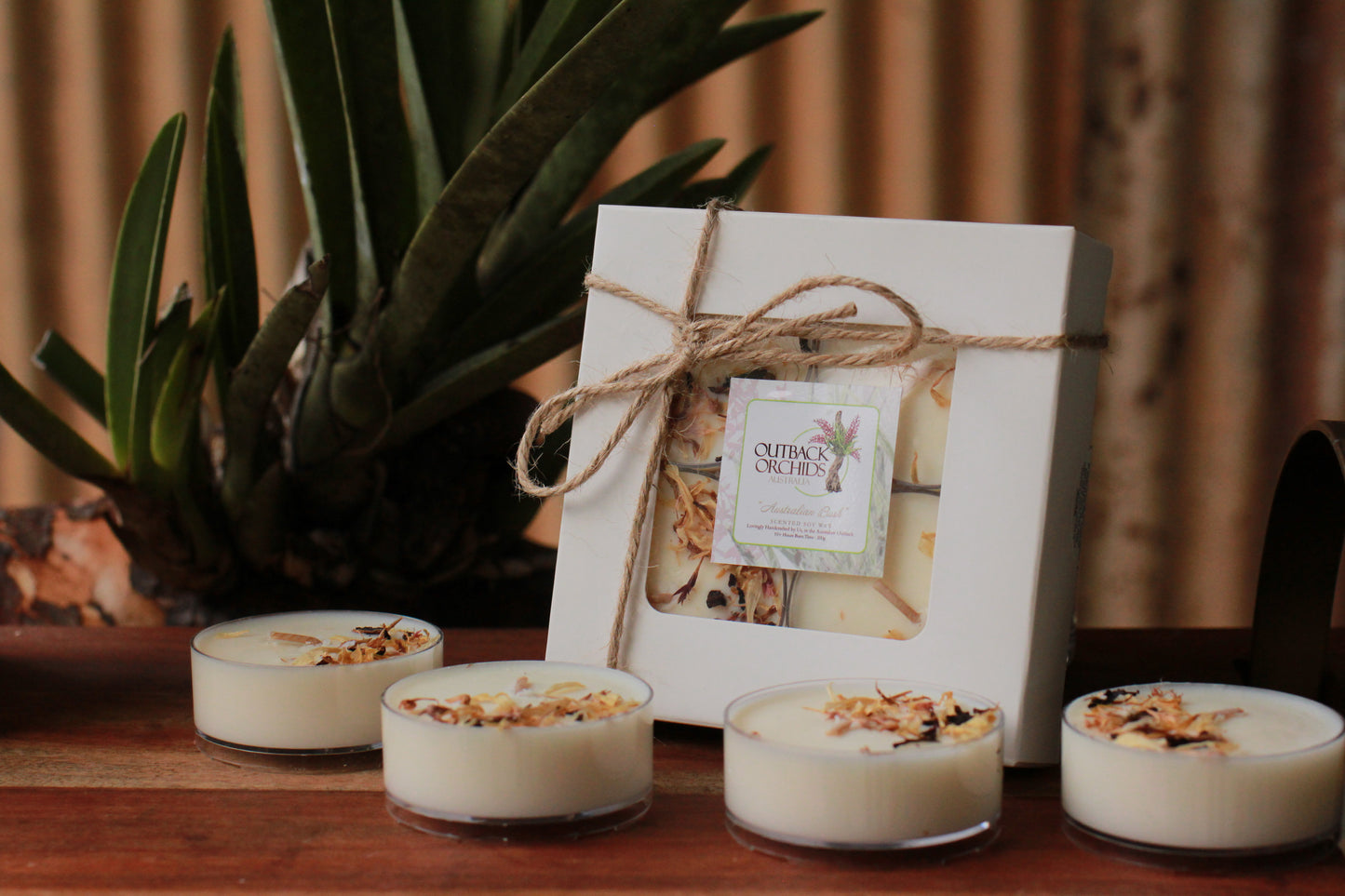 Super-sized Tea-lights in a pack of 4