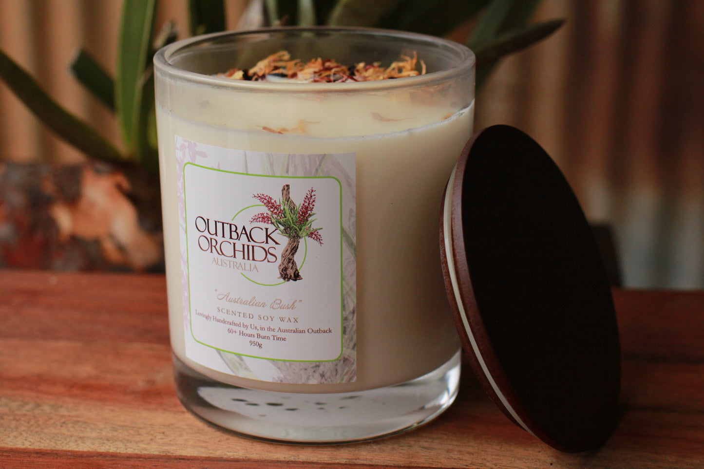 Hand Made Soy Wax Candles, 950g.