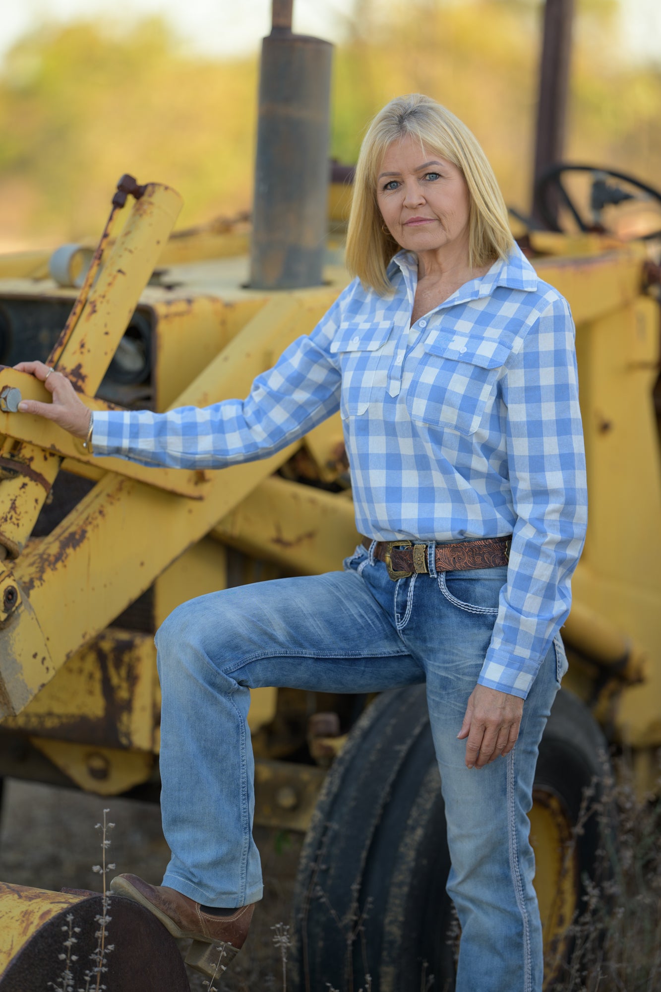 Workhorse Check Work Shirt - Blue