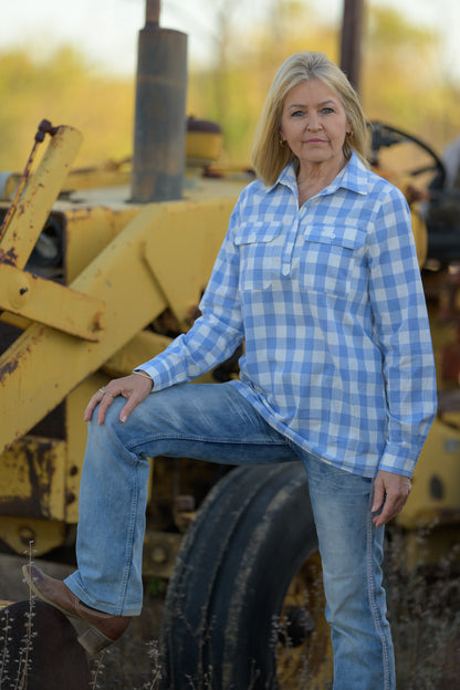 Workhorse Check Work Shirt - Blue