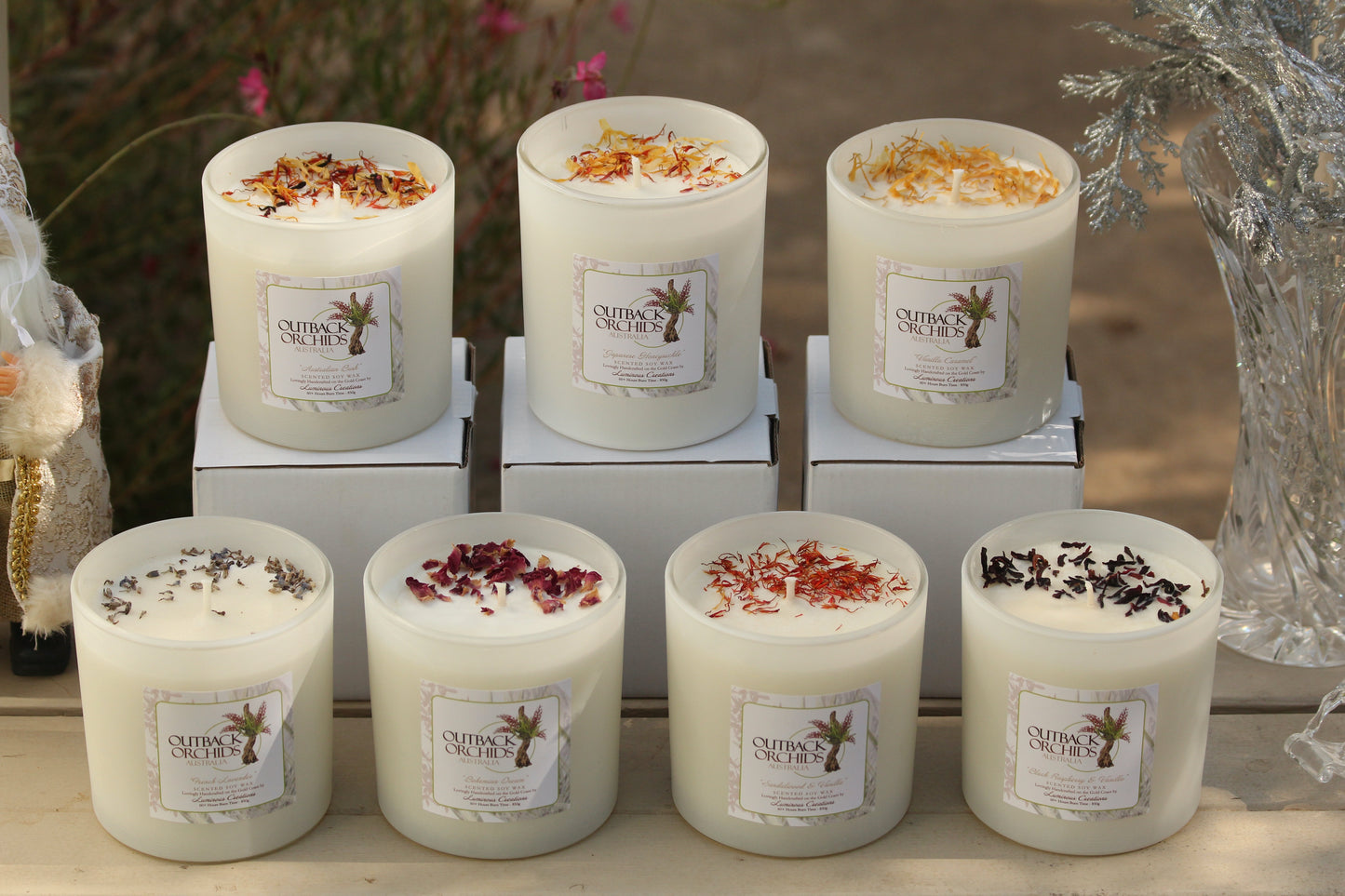 Hand Made Soy Wax Candles, 950g.